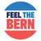 Feel The Bern 4" x 4" Bumper Sticker